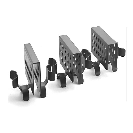Standing seam saddle clip. Widths from 1/4" to 5/8". (10 pack)