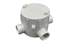 Boîte de jonction en aluminium KI-GECETT-2-6TB, ¾'' NPT, 3 entrées, avec 6 bornes d'interconnexion, antidéflagrante.