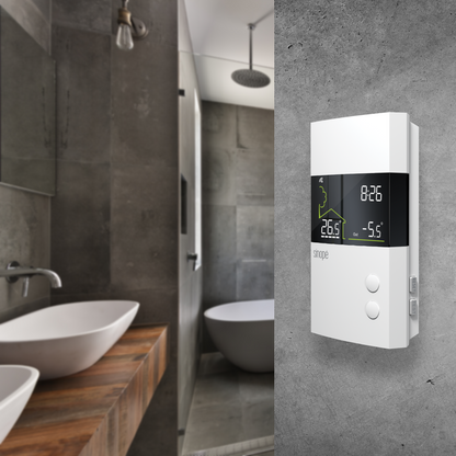 Thermostat intelligent Wi-Fi TH1320WF pour chauffage au sol électrique