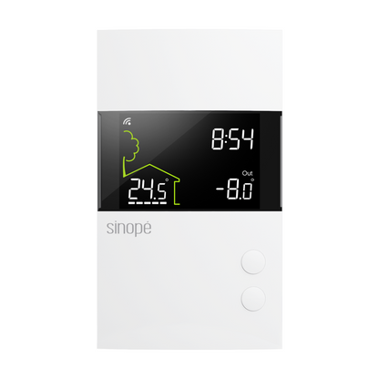 Thermostat intelligent Wi-Fi basse tension TH1400WF